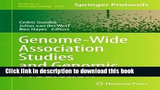 Books Genome-Wide Association Studies and Genomic Prediction Full Download