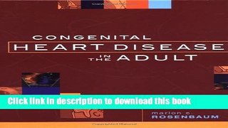 Ebook Congenital Heart Disease Adult Full Download