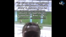 Bafé Gomis découvre le Stade Vélodrome