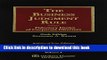 [Read PDF] The Business Judgment Rule: Fiduciary Duties of Corporate Officers, Sixth Edition  VOl.