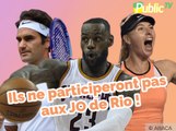 JO 2016 : Les grands absents des jeux !