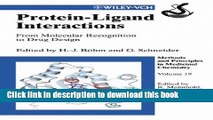 [Read PDF] Protein-Ligand Interactions: From Molecular Recognition to Drug Design, Volume 19