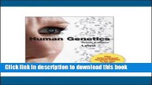 Books Human Genetics: Concepts and Applications Free Online