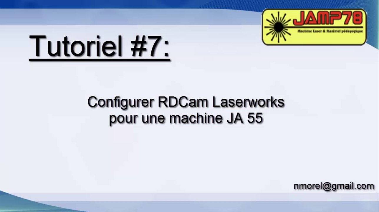 [Tuto#7]Configuration RDCam pour machine JA55