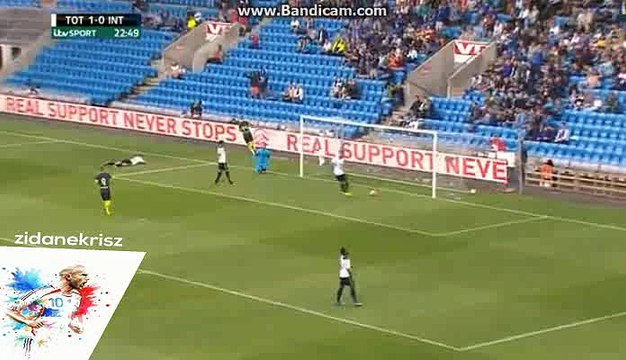 Ivan Perišić Goal HD - Tottenham Hotspur 1-1 FC Internazionale Milano - 05.08.2016