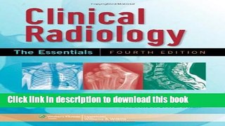 Books Clinical Radiology: The Essentials Free Online