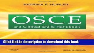 Ebook OSCE and Clinical Skills Handbook, 2e Full Online