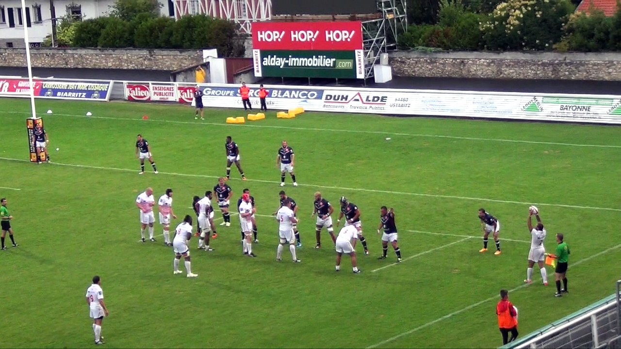 BIARRITZ vs UBB Résumé