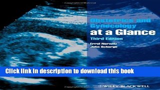 Books Obstetrics and Gynecology at a Glance Full Online