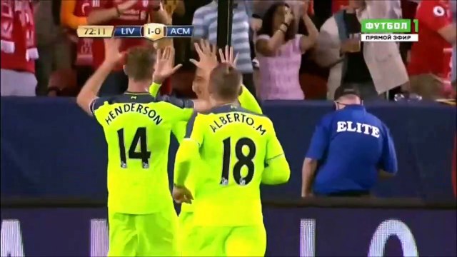 Roberto Firmino | Liverpool 2 - 0 AC Milan