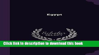Books Egypt Free Online