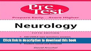 Ebook Neurology: PreTest Self-Assessment and Review Free Online