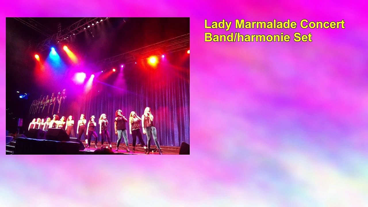 Lady Marmalade Concert Band/harmonie Set