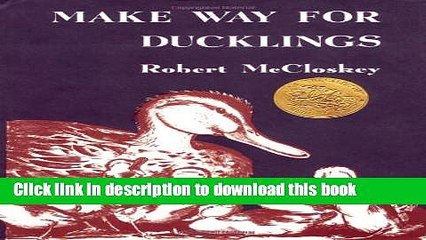 Books Make Way for Ducklings (Viking Kestrel picture books) Free Online