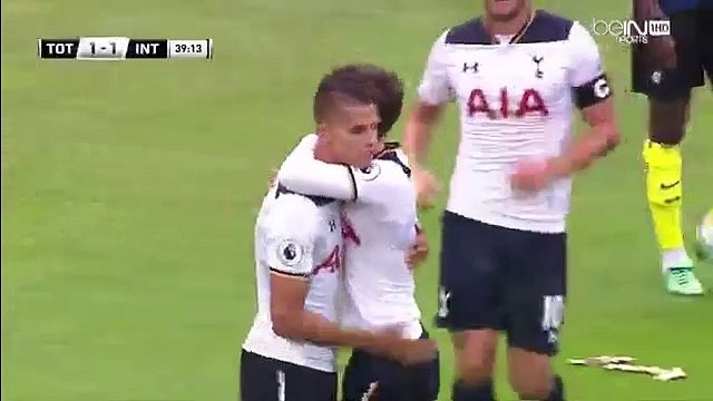 Erik Lamela Goal HD - Tottenham Hotspur 2-1 Inter - Friendly Match 2016