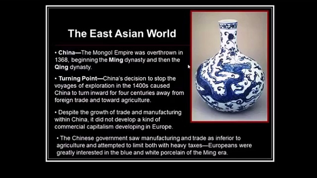 East Asia During First Global Age