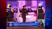 Presuntos secuestradores extorsivos fueron capturados en Guayaquil