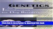 Books Genetics: An Introduction for Dog Breeders Full Online