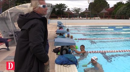 Flash Info 05-08-2016 JO : Philippe Lucas coache les champions de natation à Narbonne