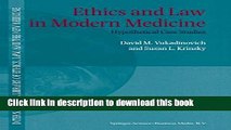 Ebook Ethics and Law in Modern Medicine: Hypothetical Case Studies (International Library of