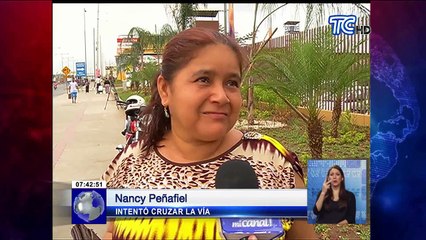 Nuevo paso peatonal no es utilizado por los usuarios