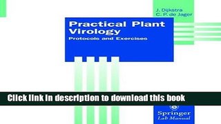 Ebook Practical Plant Virology: Protocols and Exercises (Springer Lab Manuals) Full Online
