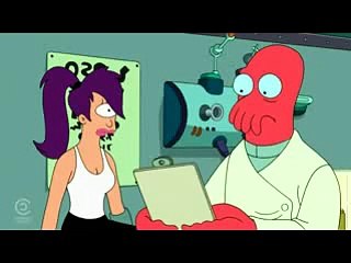 Fry has Simpsons Jaundice!