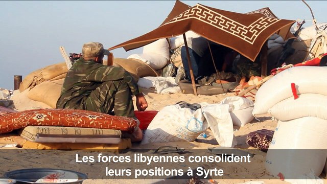 Les forces libyennes consolident leurs positions à Syrte