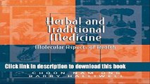 [PDF] Herbal and Traditional Medicine: Biomolecular and Clinical Aspects (Oxidative Stress and