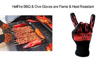 Best  Black Silicone Oven Mitts - 1 Pair of Extra Long Professional Heat R Review