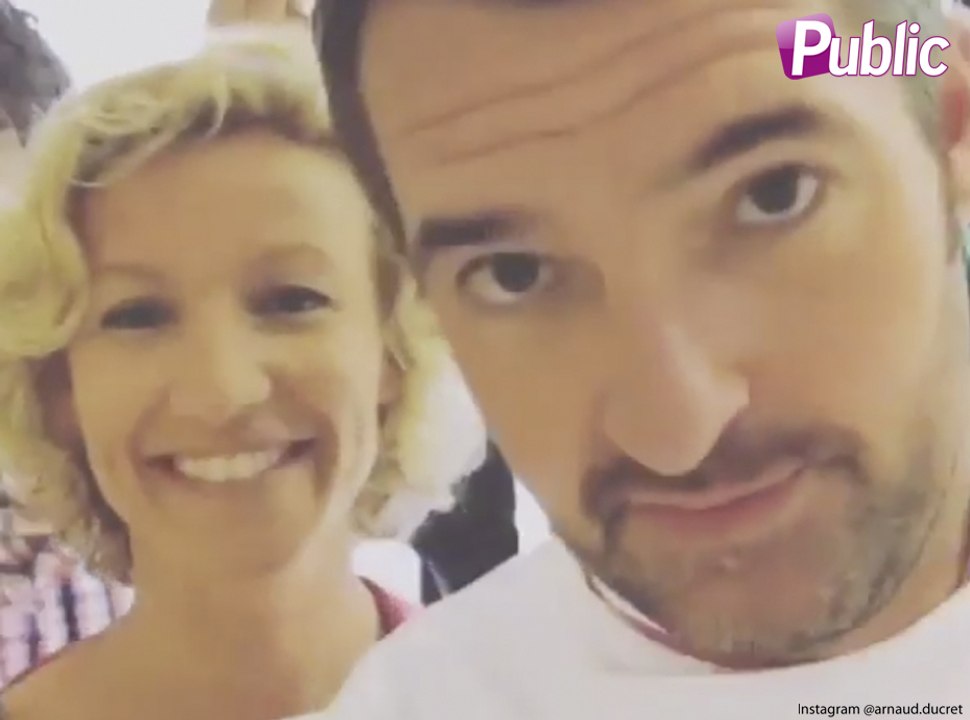 Arnaud Ducret et Alexandra Lamy : Fous-rires et bonne humeur sur le tournage de leur nouveau film !