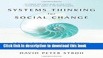 Ebook Systems Thinking For Social Change: A Practical Guide to Solving Complex Problems, Avoiding