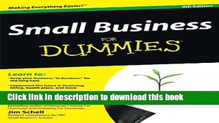 Ebook Small Business For Dummies Free Download