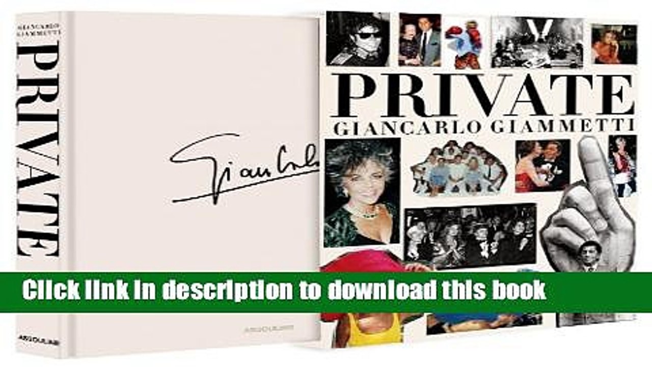 PDF  Private, Giancarlo Giammetti  {Free Books|Online