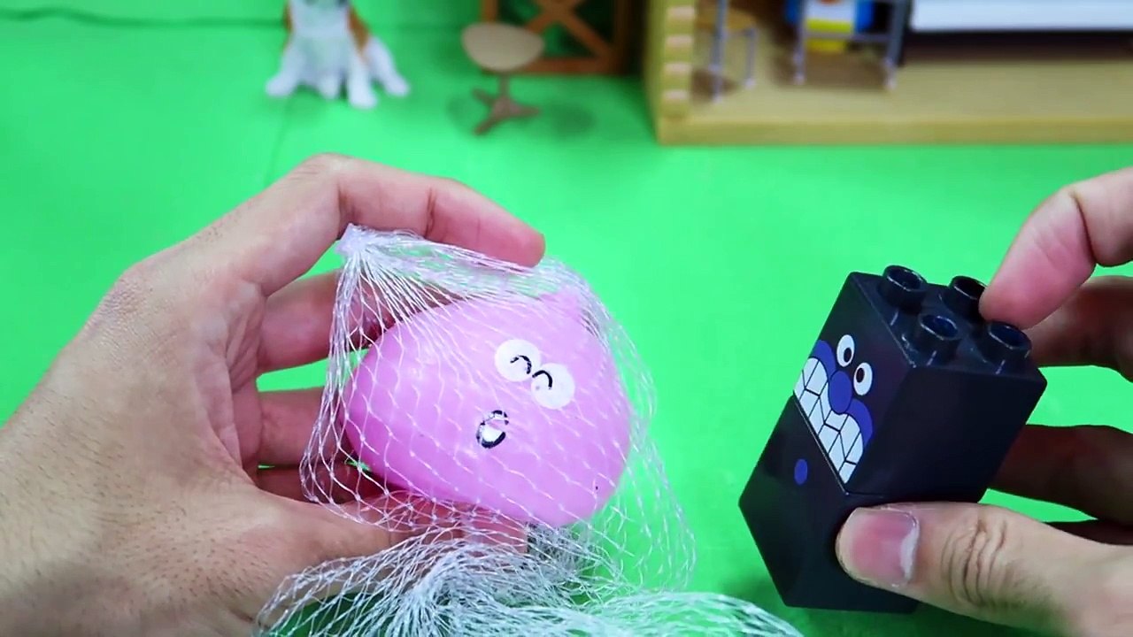 アンパンマン Squishy Mesh Stress Ball DIY うんちくん 網目でつぶつぶ！メッシュ スクイーズ