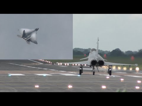 Two High-Powered Jets Perform Daring Take-Offs at Airshow