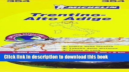 Download Video: Ebook Michelin ITALY Trentino-Alto Adige Map 354 Full Online