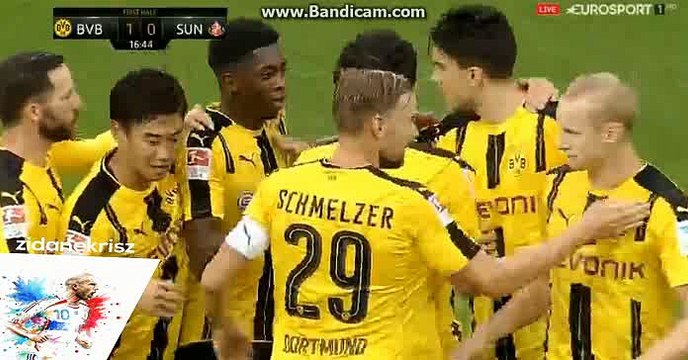 1-0 Nuri Sahin Goal HD - Borussia Dortmund 1-0 Sunderland 05.08.2016 HD
