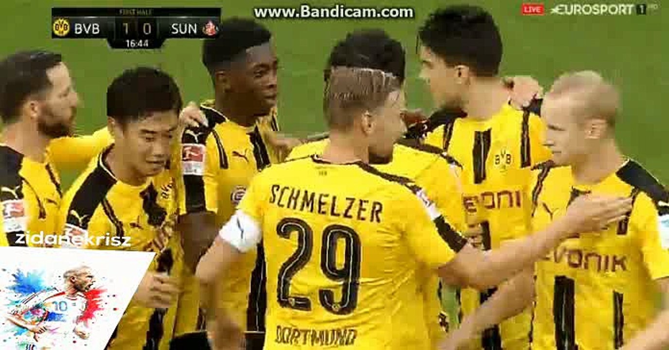 Nuri Şahin Great Goal HD - Borussia Dortmund 1-0 Sunderland A.F.C - Friendly Match - 05/08/2016