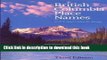 Books British Columbia Place Names: Third Edition Full Download