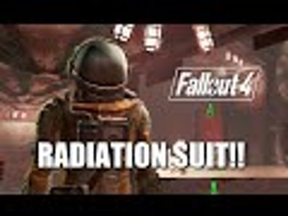 Fallout 4 TIPS: Hamzat Radiation suit - Easy location! 1000+ resistance!!