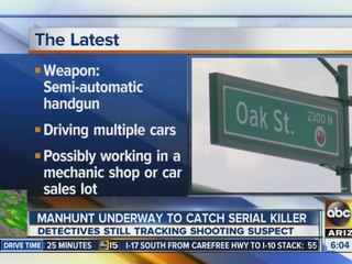 Have you seen him? Search on for serial killer