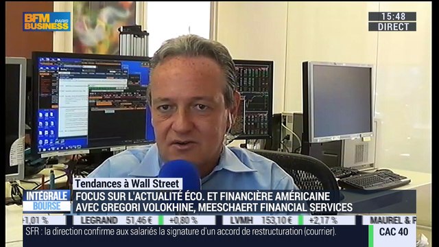Les tendances à Wall Street: Difficile d'imaginer une récession tant que le marché du travail américain s'améliore , Gregori Volokhine - 05/08