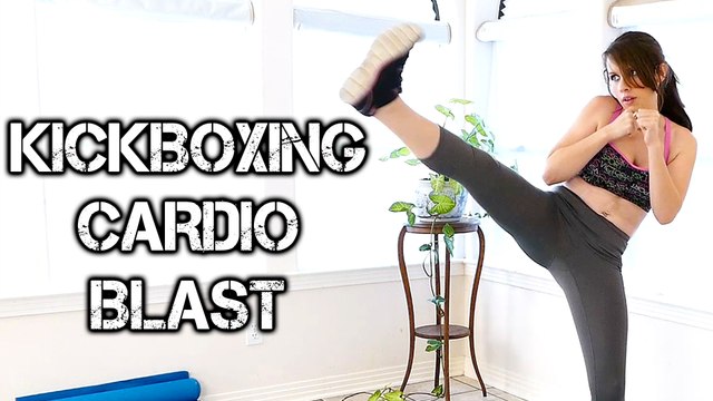 12 Minute Kickboxing Cardio Fat Blast Workout! Metabolism Boost For Weight Loss