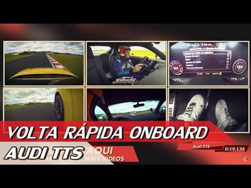 AUDI TTS - VOLTA RÁPIDA ONBOARD COM RUBENS BARRICHELLO # 72| ACELERADOS