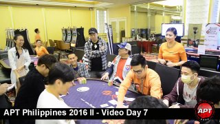 Asian Poker Tour Philippines 2016 II: Day 7 (July 25)