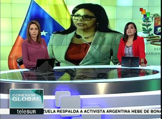 Delcy Rodríguez hace un llamado a defender el Mercosur