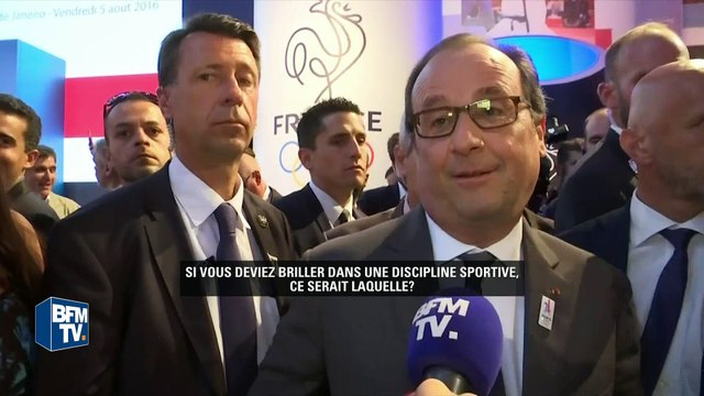 François Hollande à BFMTV: J'essaierai de donner un peu de temps pour suivre les JO