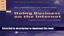 PDF  Doing Business on the Internet: Opportunities and Pitfalls  Free Books
