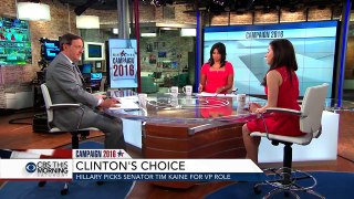 Can Kaine help Clinton clear the air of controversy
